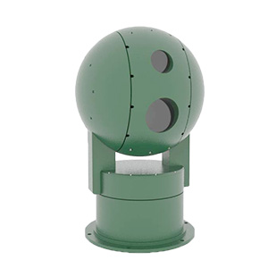 500mm球形轉臺高精度電動伺服二維轉臺YZ-BZ500QD